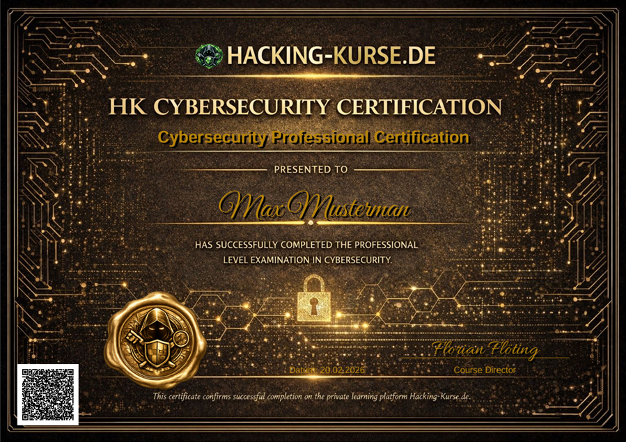 HK Cybersecurity Certification Professional