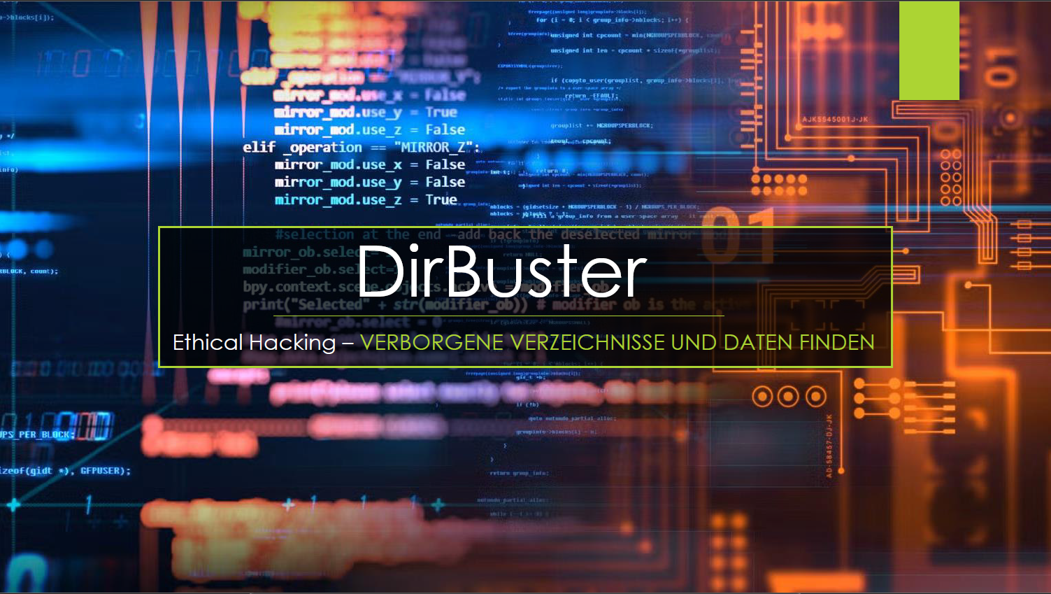 Tutorial: Dirbuster - Verzeichnisse und versteckte Pfade aufdecken