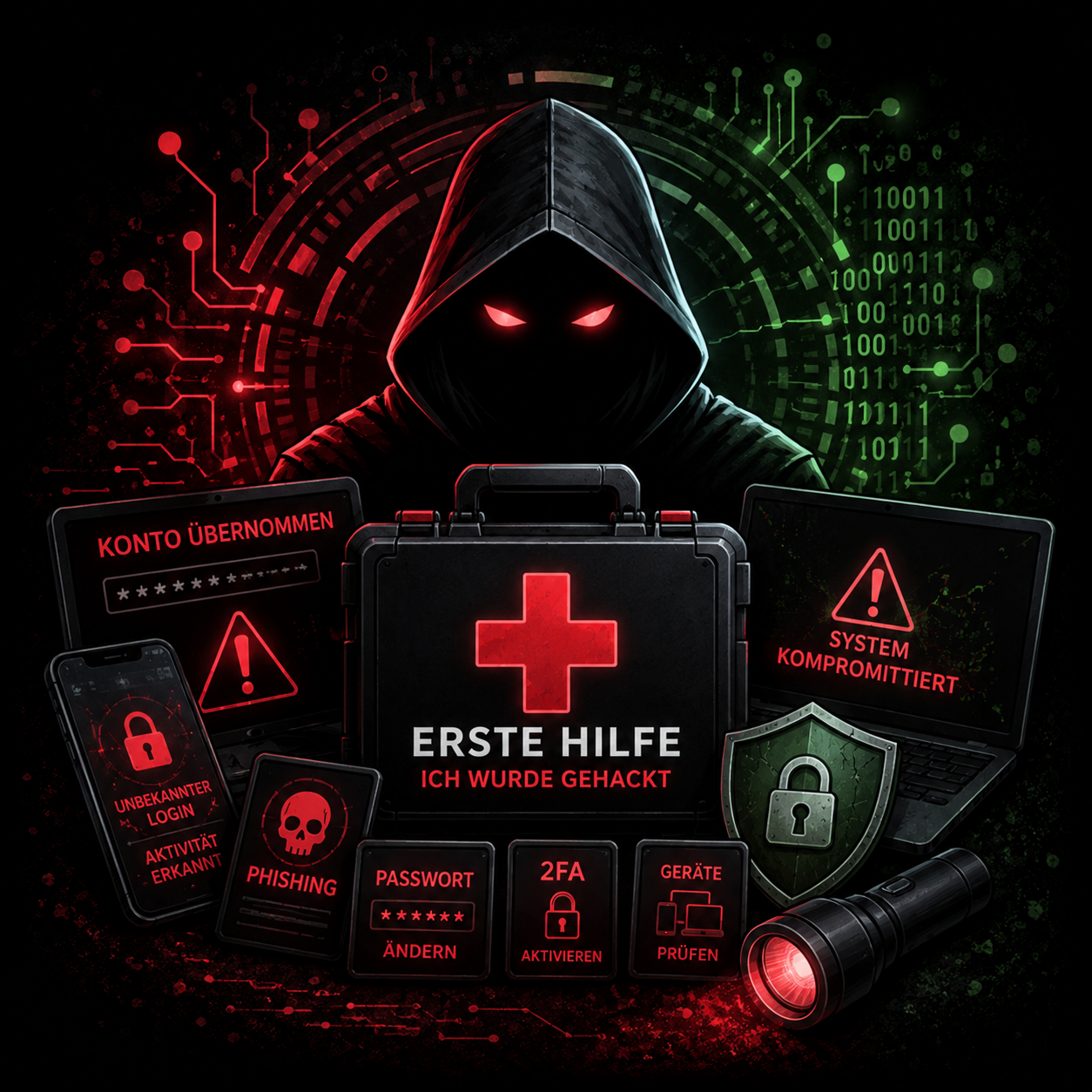 Ich wurde gehackt – Soforthilfe bei Hackerangriffen